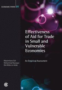 bokomslag Effectiveness of Aid for Trade in Small and Vulnerable Economies