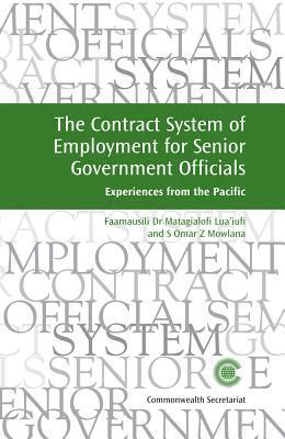 bokomslag The Contract System of Employment for Senior Government Officials