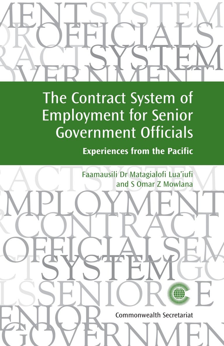 Contract System of Employment for Senior Government Officials
