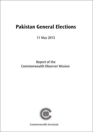bokomslag Pakistan General Elections, 11 May 2013