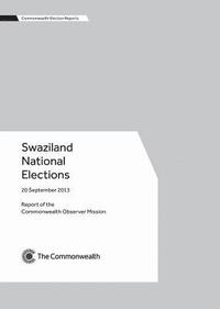 bokomslag Swaziland National Elections, 20 September 2013