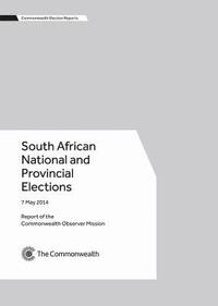 bokomslag South African National and Provincial Elections, 7 May 2014
