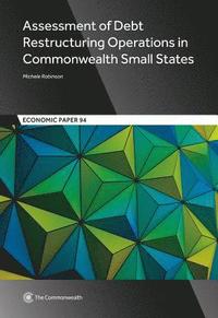 bokomslag Assessment of Debt Restructuring Operations in Commonwealth Small States