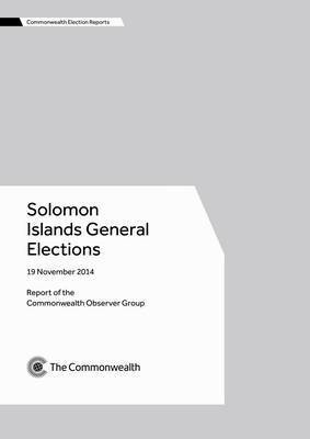 Solomon Islands General Elections, 19 November 2014 1