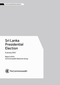 bokomslag Sri Lanka Presidential Election, 8 January 2015