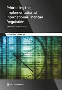 bokomslag Prioritising the Implementation of International Financial Regulation