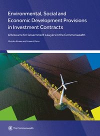 bokomslag Environmental, Social and Economic Development Provisions in Investment Contracts