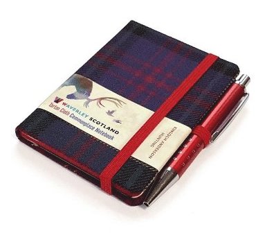 bokomslag Waverley S.T. (S): Hunting Mini with Pen Pocket Genuine Tartan Cloth Commonplace Notebook