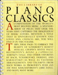 bokomslag Library of Piano Classics