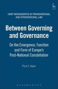 bokomslag Between Governing and Governance