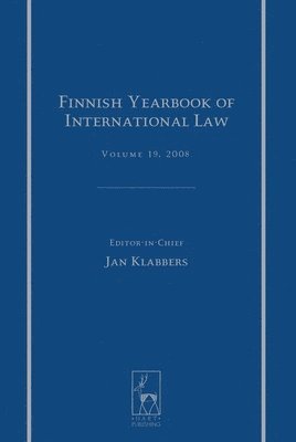 bokomslag Finnish Yearbook of International Law, Volume 19, 2008