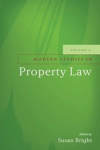 bokomslag Modern Studies in Property Law - Volume 6