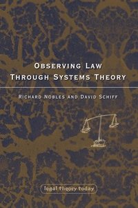 bokomslag Observing Law through Systems Theory