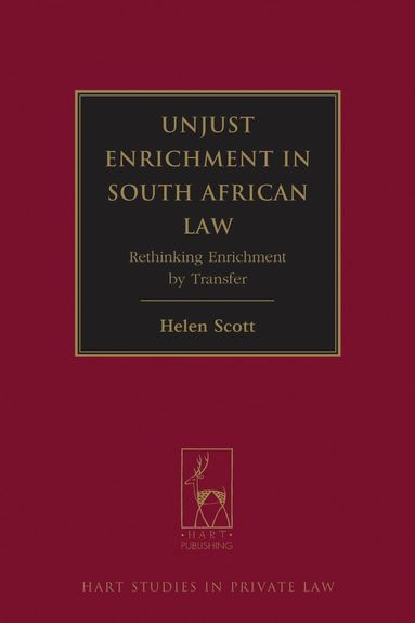 bokomslag Unjust Enrichment in South African Law