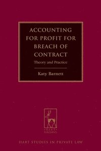 bokomslag Accounting for Profit for Breach of Contract