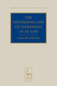 bokomslag The Governing Law of Companies in EU Law