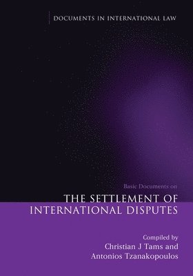 The Settlement of International Disputes 1