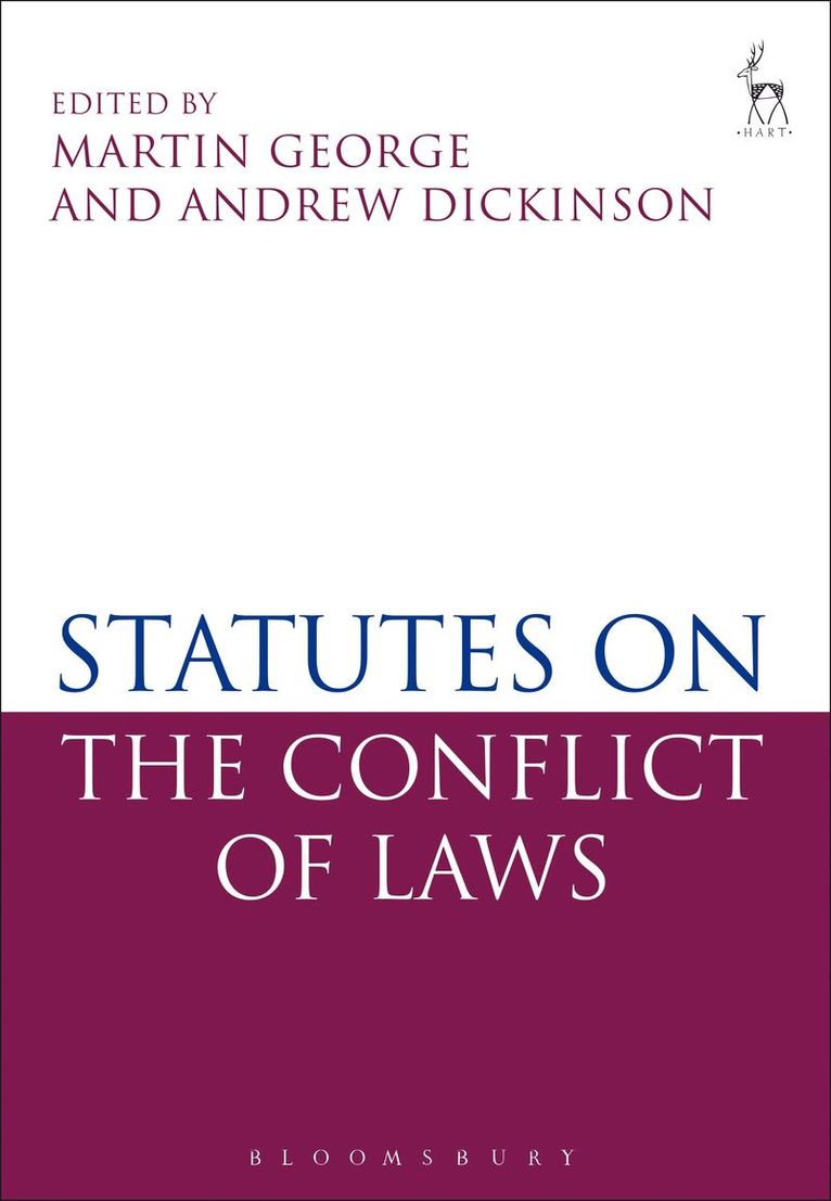 Statutes on the Conflict of Laws