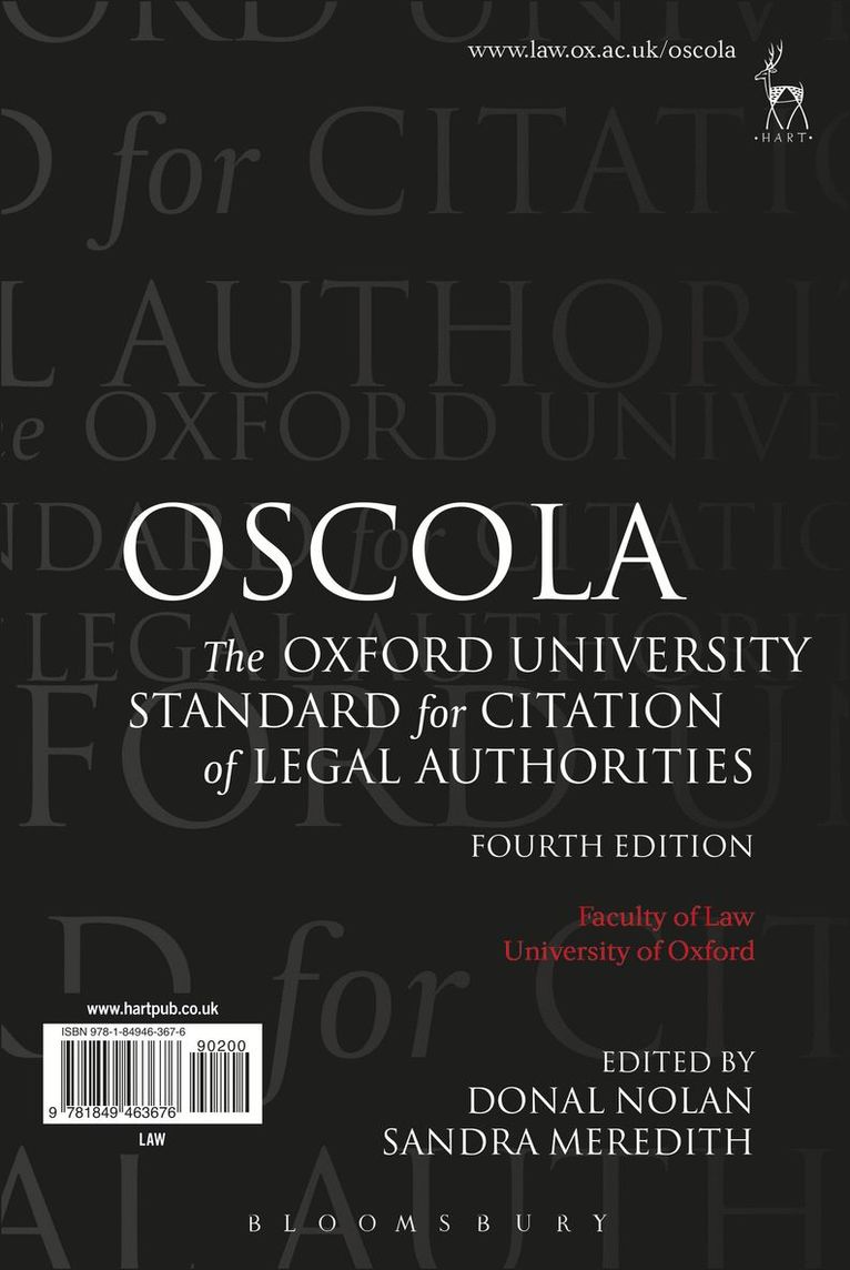 Donal Nolan, Sandra Meredith, UK) Nolan, Donal (University of Oxford - OSCOLA, Häftad