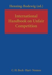 bokomslag International Handbook on Unfair Competition