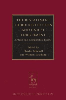 bokomslag The Restatement Third: Restitution and Unjust Enrichment