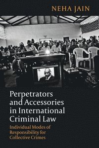 bokomslag Perpetrators and Accessories in International Criminal Law