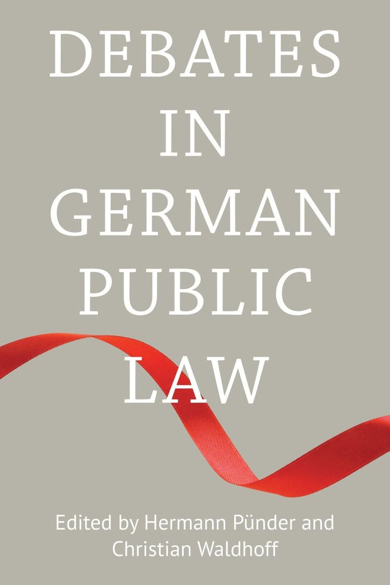 Hermann Pünder, Christian Waldhoff - Debates in German Public Law, Inbunden