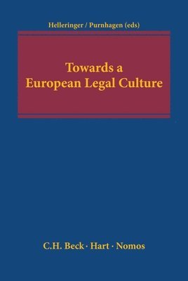 bokomslag Towards a European Legal Culture