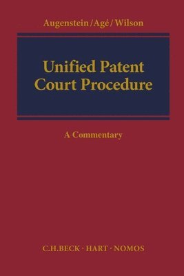 bokomslag Unified Patent Court Procedure