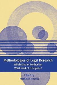 bokomslag Methodologies of Legal Research