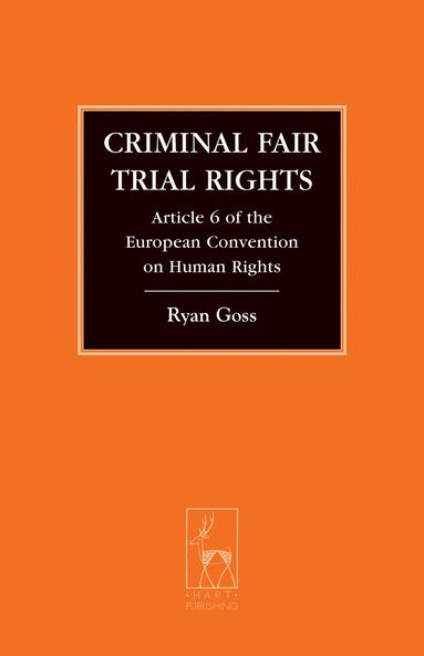 bokomslag Criminal Fair Trial Rights