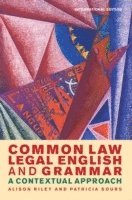 bokomslag Common Law Legal English and Grammar