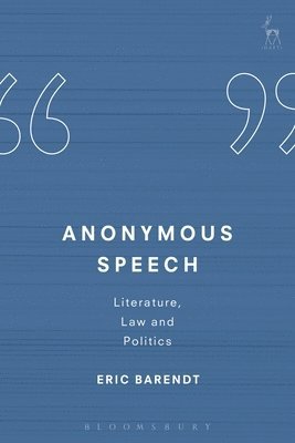 Anonymous Speech