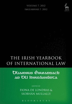 Irish Yearbook of International Law, Volume 7, 2012 1