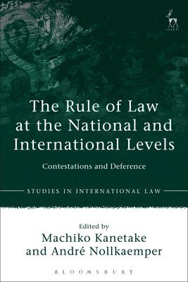 Machiko Kanetake, André Nollkaemper, Professor Andre Nollkaemper - Rule of Law at the National and International Levels, Inbunden