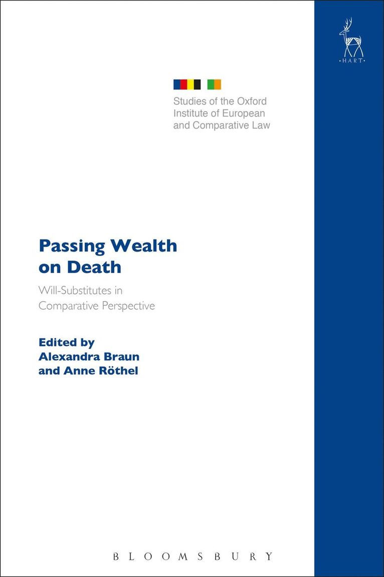 Alexandra Braun, Anne Röthel, Matthew Dyson - Passing Wealth on Death, Inbunden