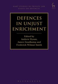 bokomslag Defences in Unjust Enrichment