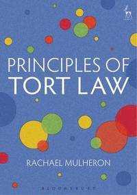 bokomslag Principles of Tort Law