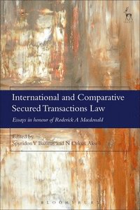 bokomslag International and Comparative Secured Transactions Law