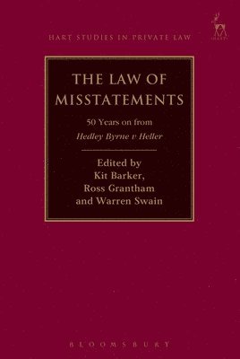bokomslag The Law of Misstatements