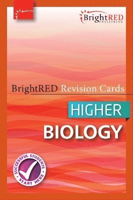 bokomslag BrightRED Revision Cards - Higher Biology