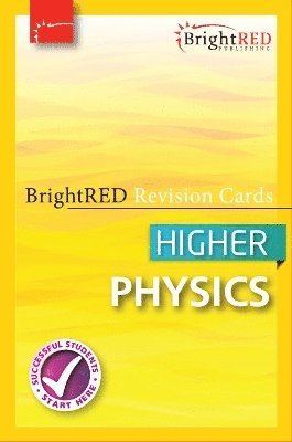 bokomslag BrightRED Revision Cards - Higher Physics