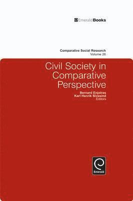 Bernard Enjolras, Karl Henrik Sivesind - Civil Society in Comparative Perspective, Inbunden