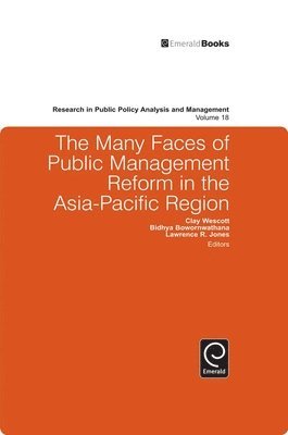 bokomslag Many Faces of Public Management Reform in the Asia-Pacific Region