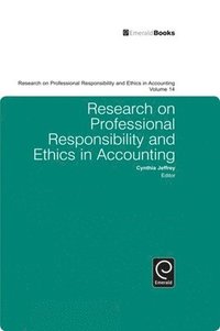 bokomslag Research on Professional Responsibility and Ethics in Accounting