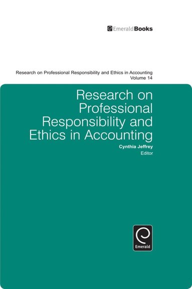 bokomslag Research on Professional Responsibility and Ethics in Accounting