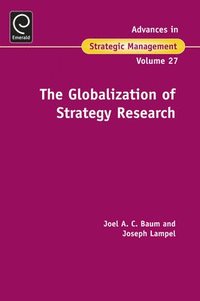 bokomslag The Globalization Of Strategy Research