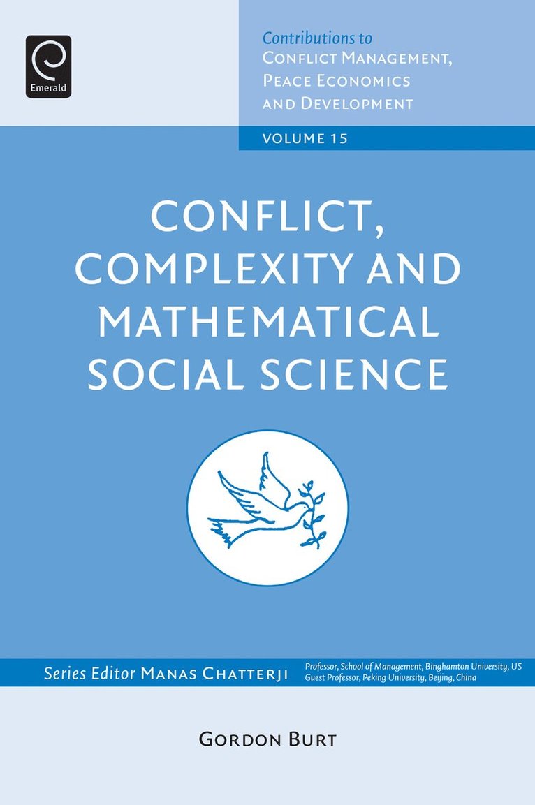 Conflict, Complexity and Mathematical Social Science 1