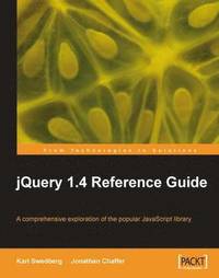 bokomslag jQuery 1.4 Reference Guide