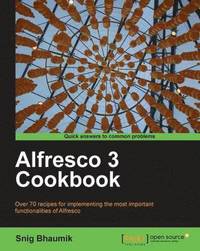 bokomslag Alfresco 3 Cookbook